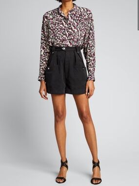 ISABEL MARANT ETOILE 
Palino Cotton Cargo Shorts